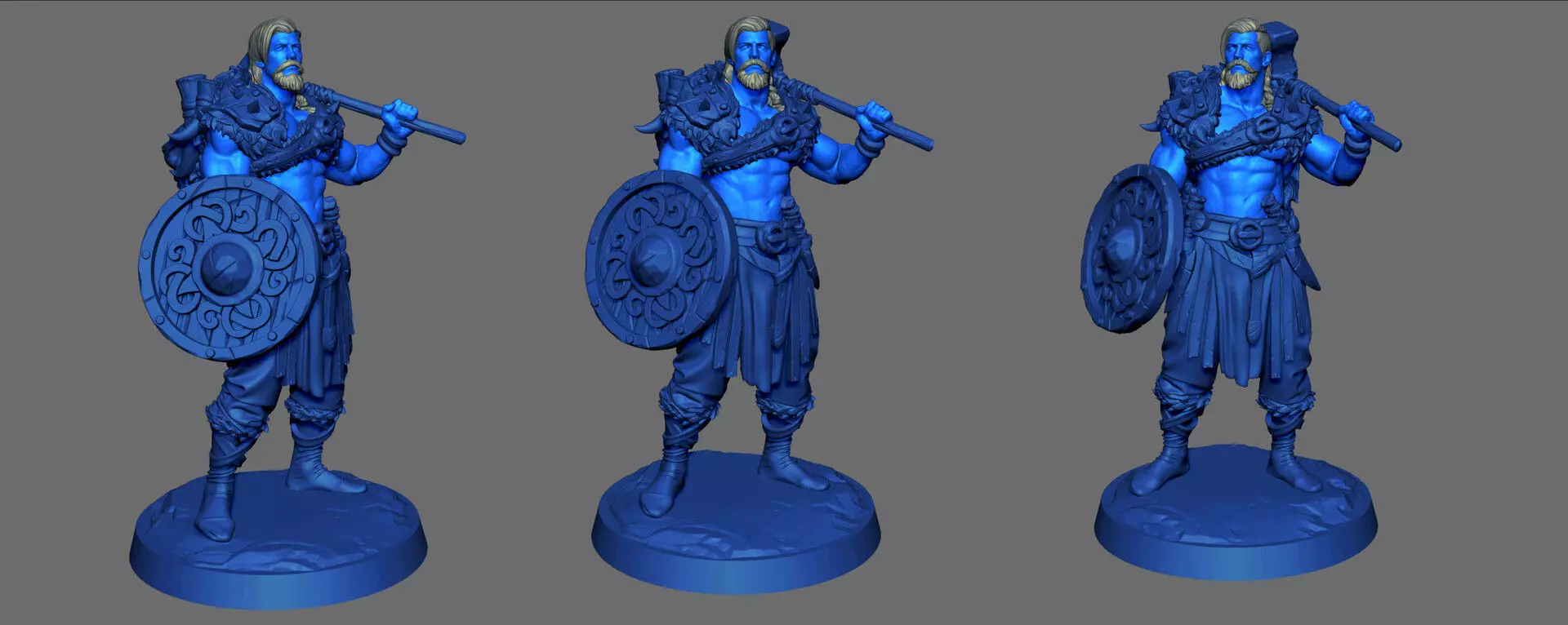 Thor Norse mythology 3D model_0