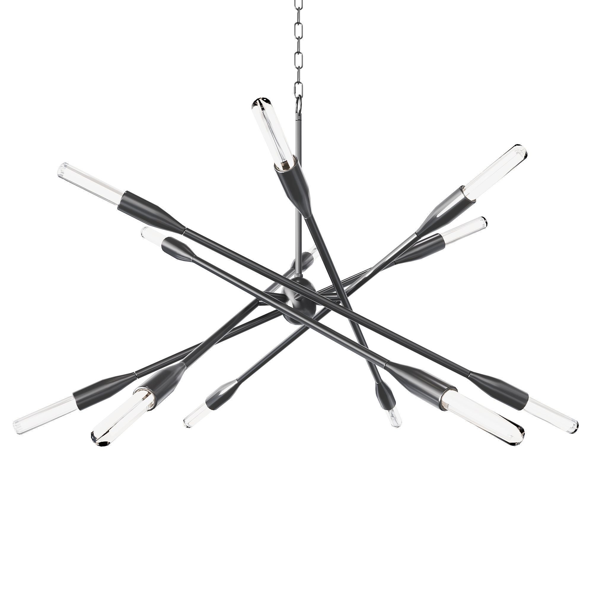 Cobra Chandelier Small 3D model_2