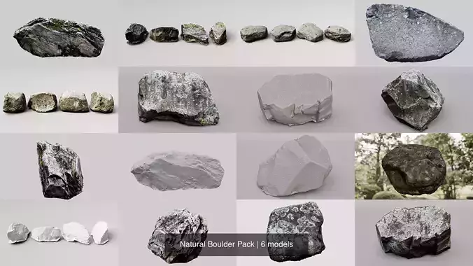 Natural Boulder Pack