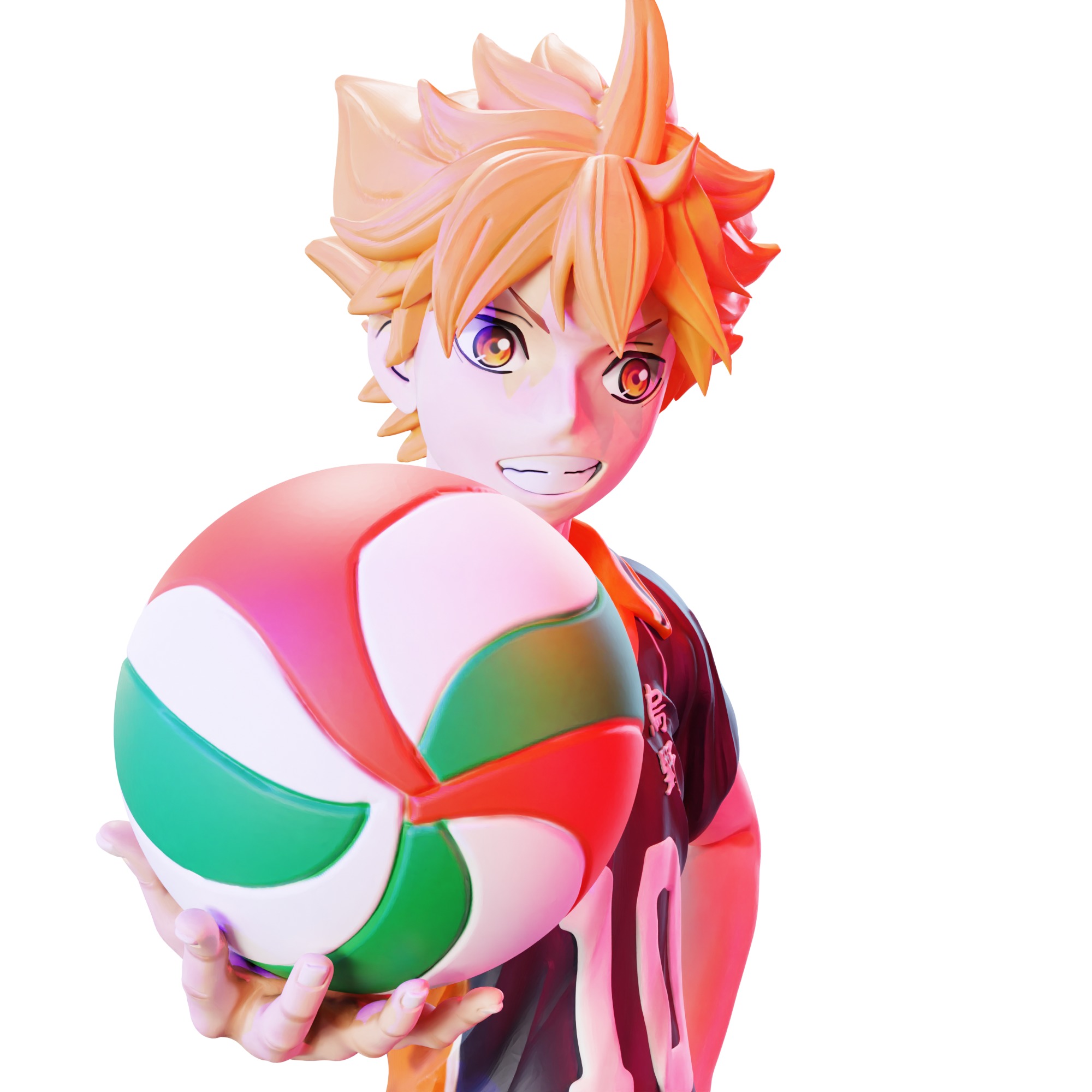 Hinata Shoyo - Haikyuu 3D print model_7