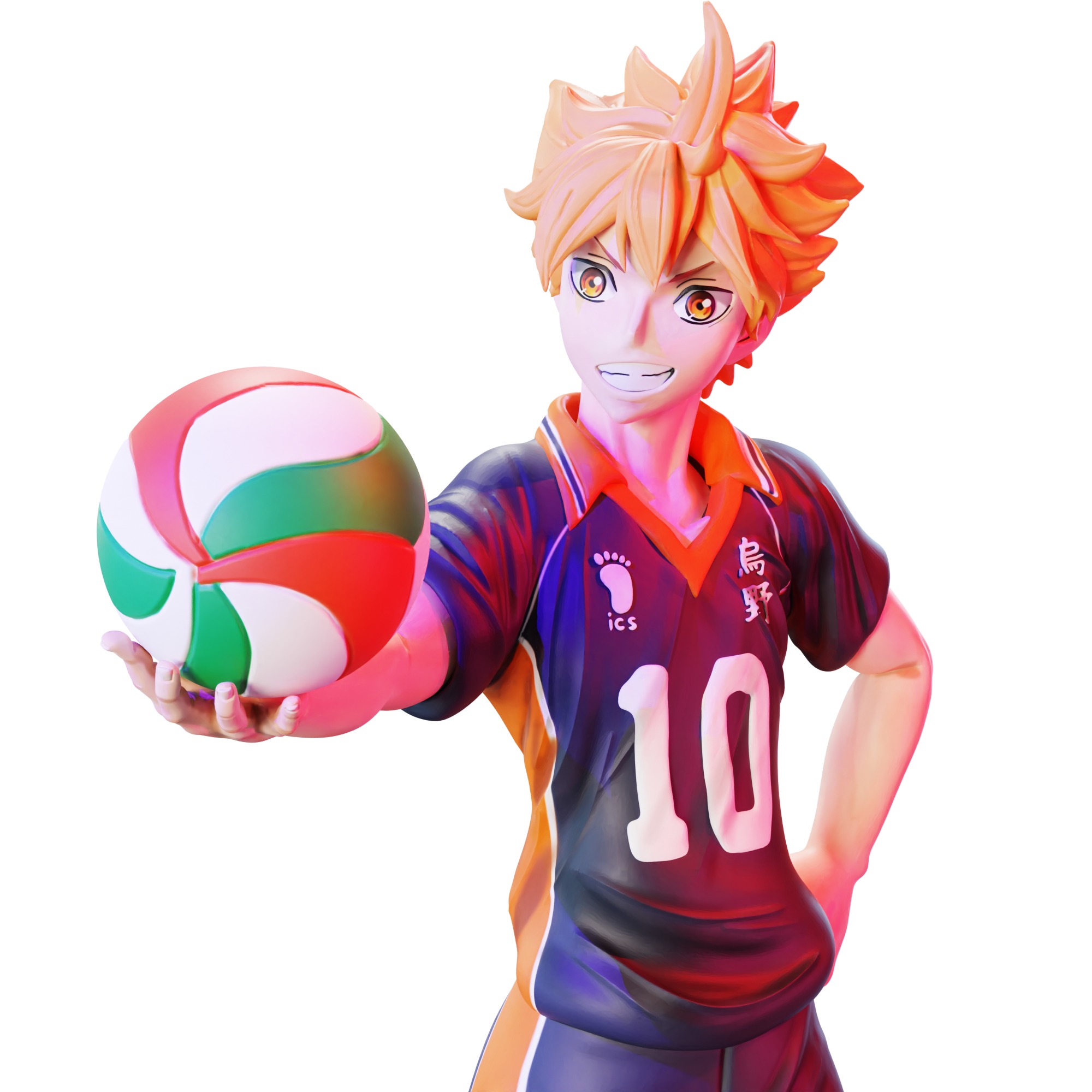 Hinata Shoyo - Haikyuu 3D print model_2