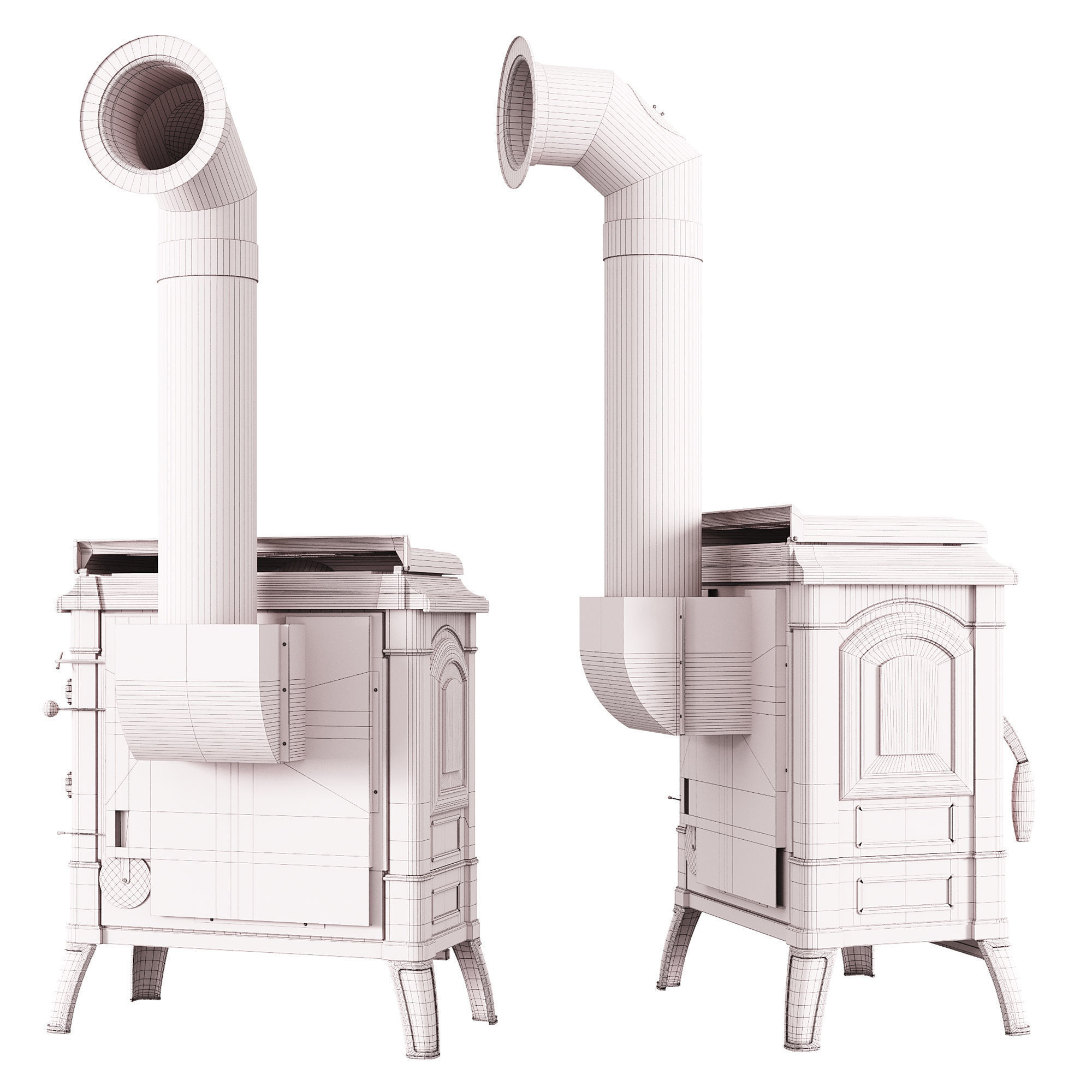 Fireplace 3D model_5