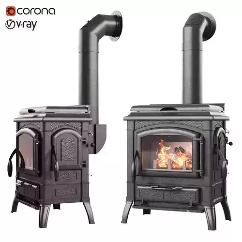 Fireplace 3D model
