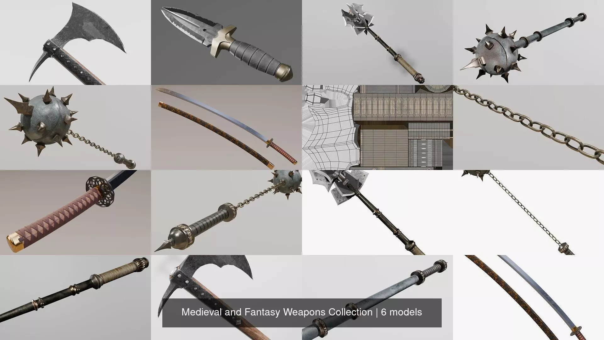 Medieval and Fantasy Weapons Collection _0
