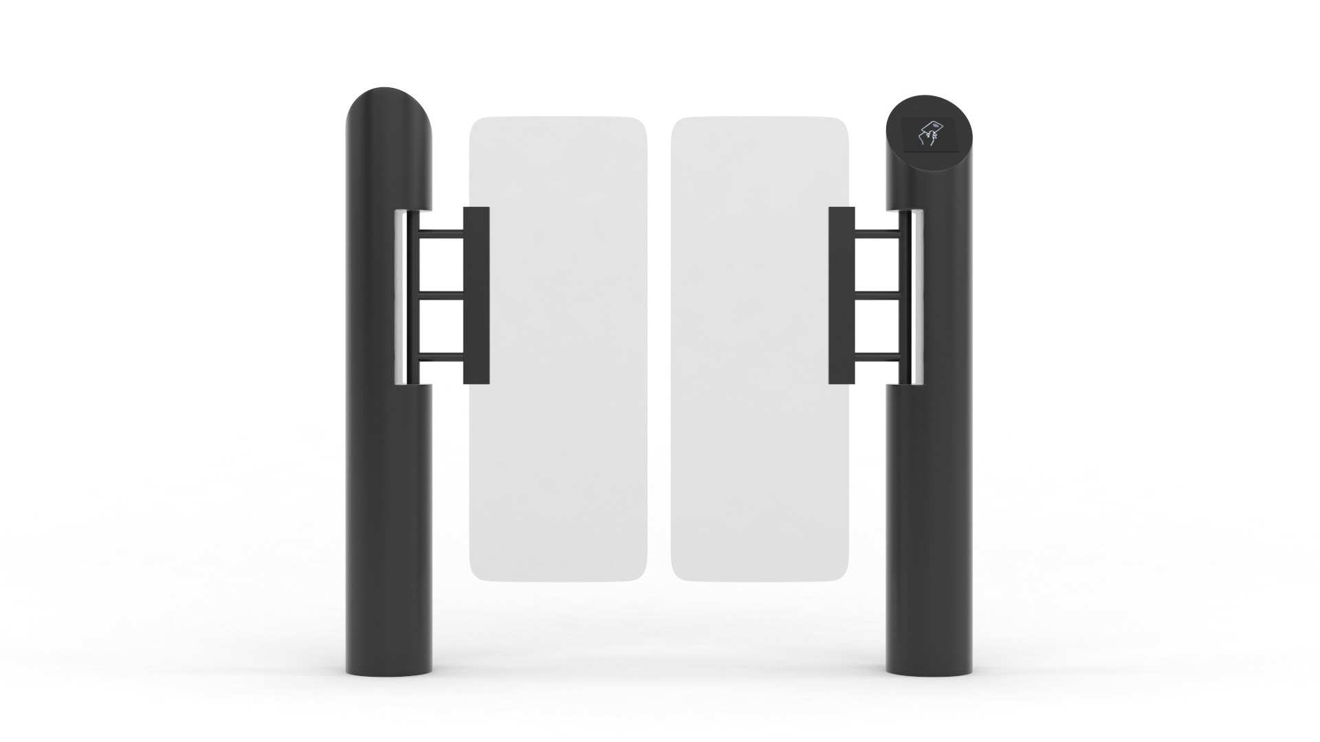 Turnstile Gate 3D model_1