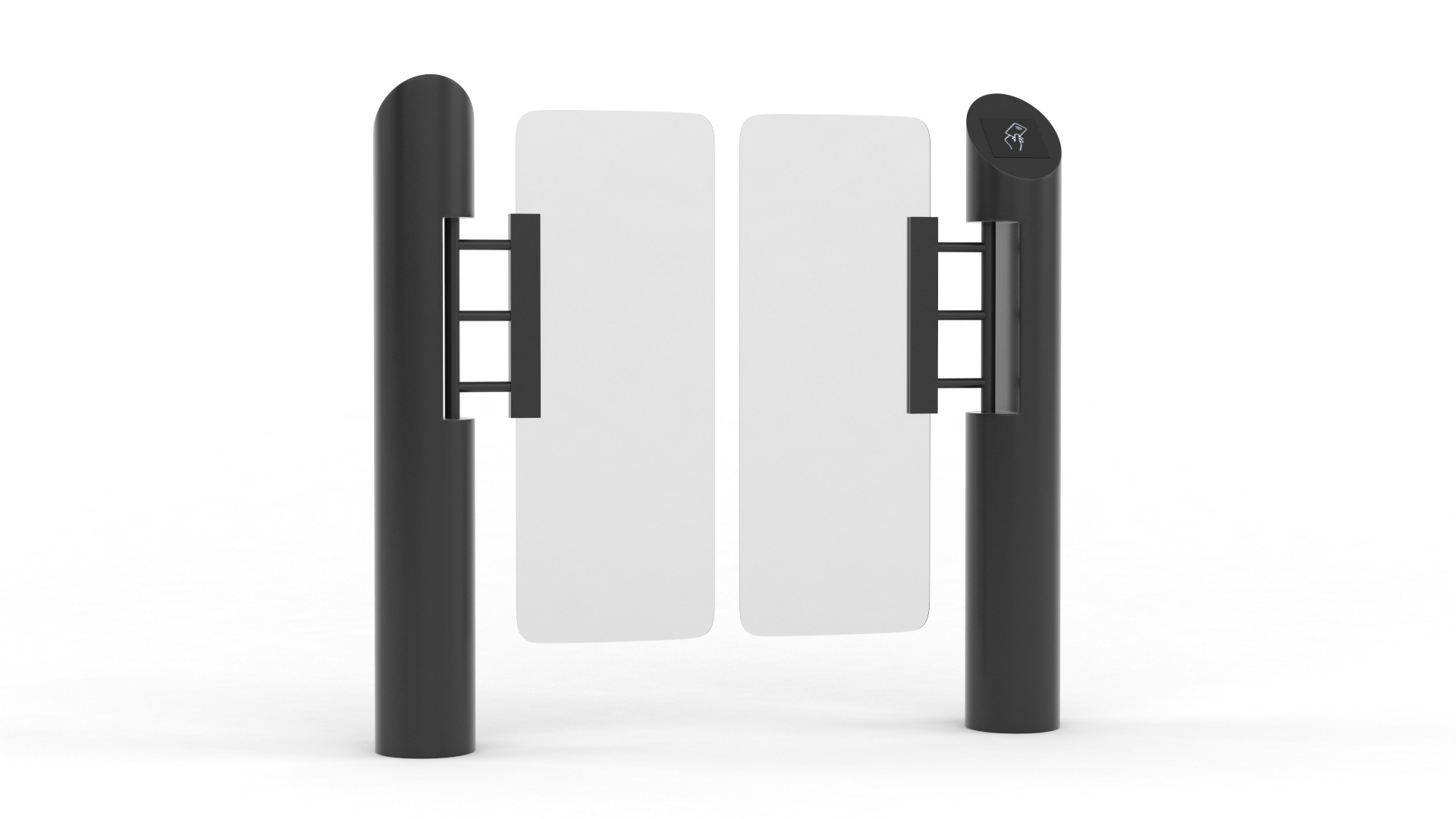 Turnstile Gate 3D model_4