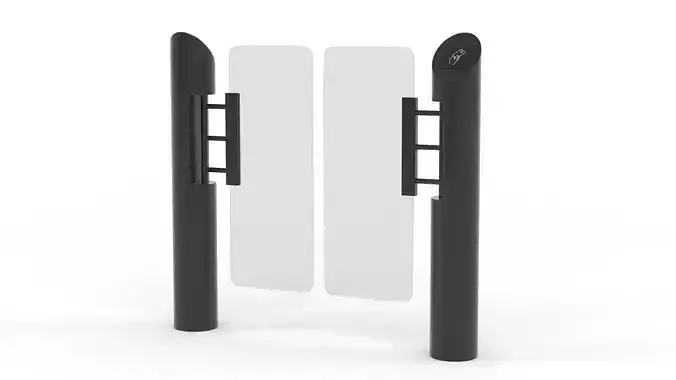 Turnstile Gate 3D model