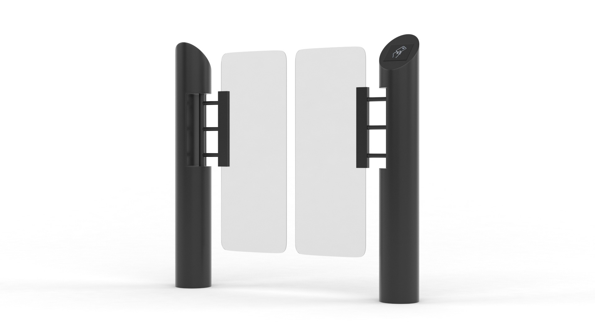 Turnstile Gate 3D model_3