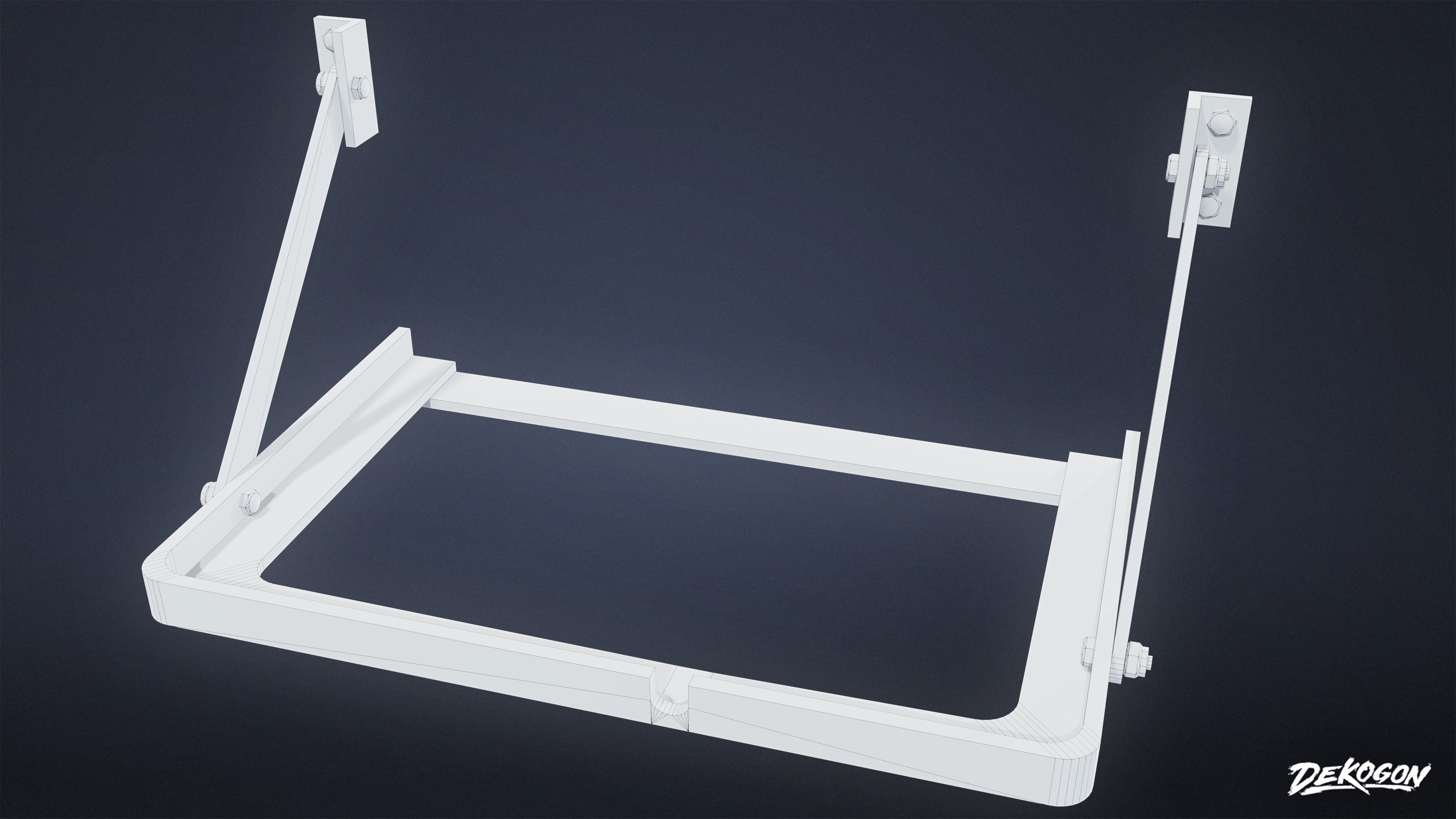 BUILDINGS - Air Conditioner 15 - LOW POLY AND NANITE Low-poly 3D model_8