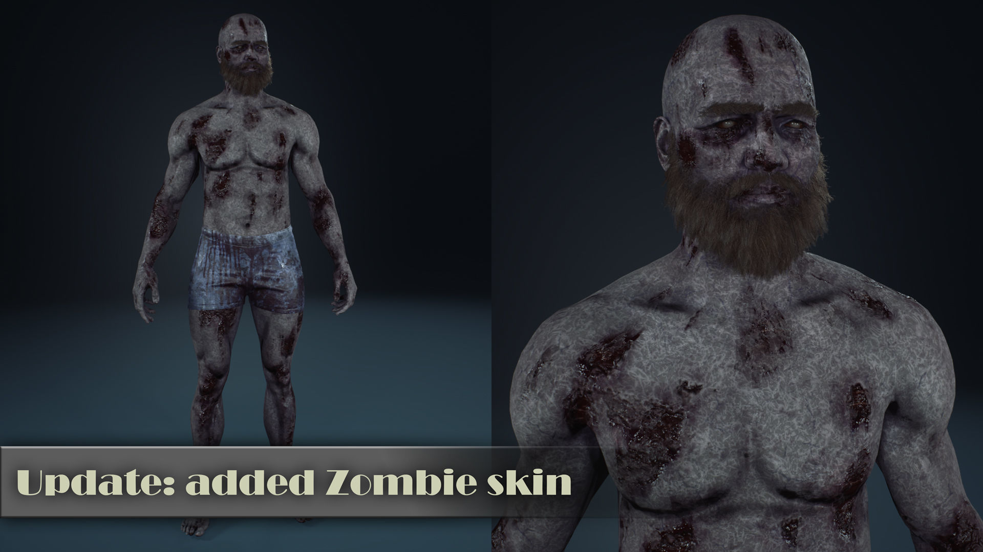 Male survivor pack Low-poly 3D model_20
