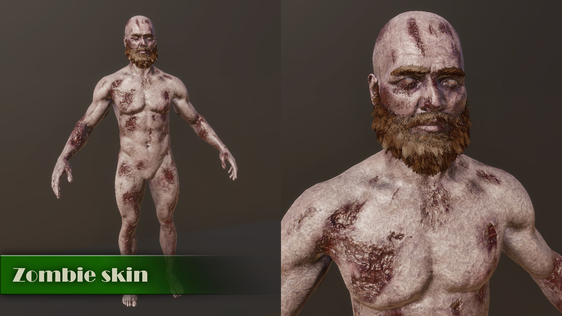 Male survivor pack Low-poly 3D model_42