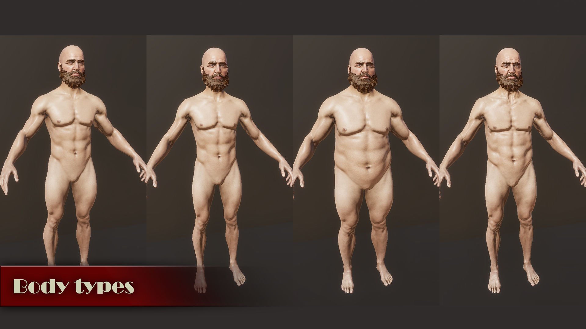 Male survivor pack Low-poly 3D model_48