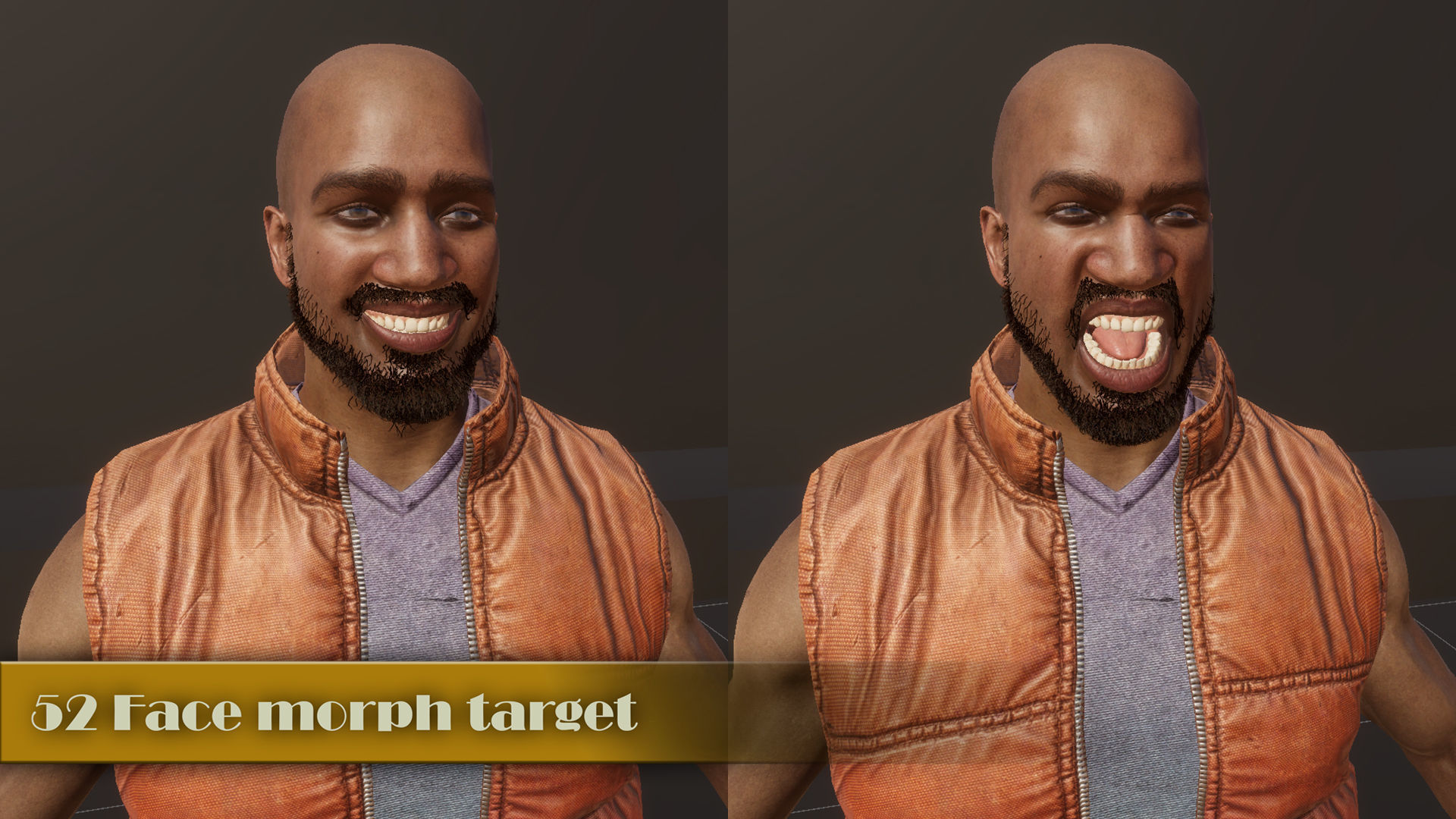 Male survivor pack Low-poly 3D model_45