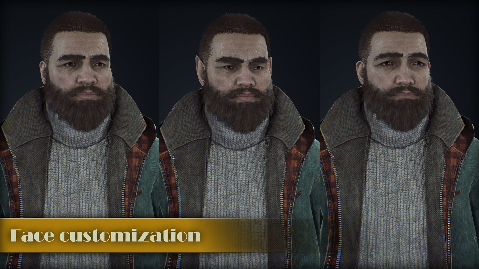 Male survivor pack Low-poly 3D model_16