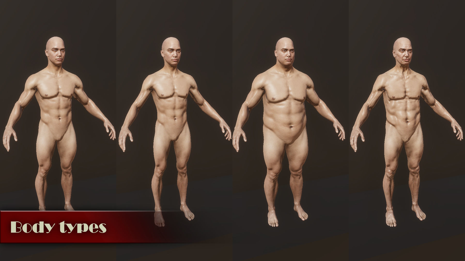 Male survivor pack Low-poly 3D model_50