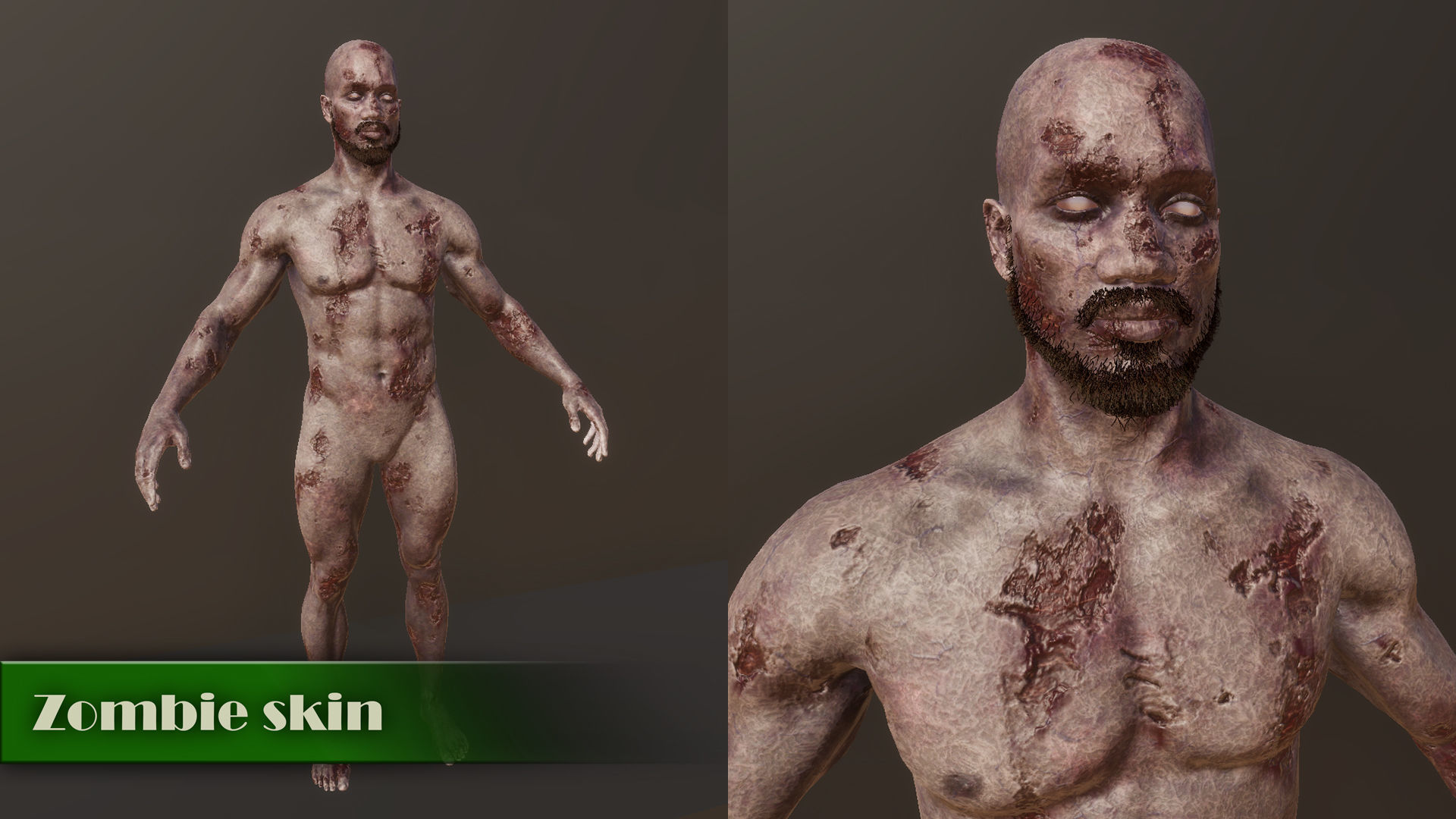 Male survivor pack Low-poly 3D model_44