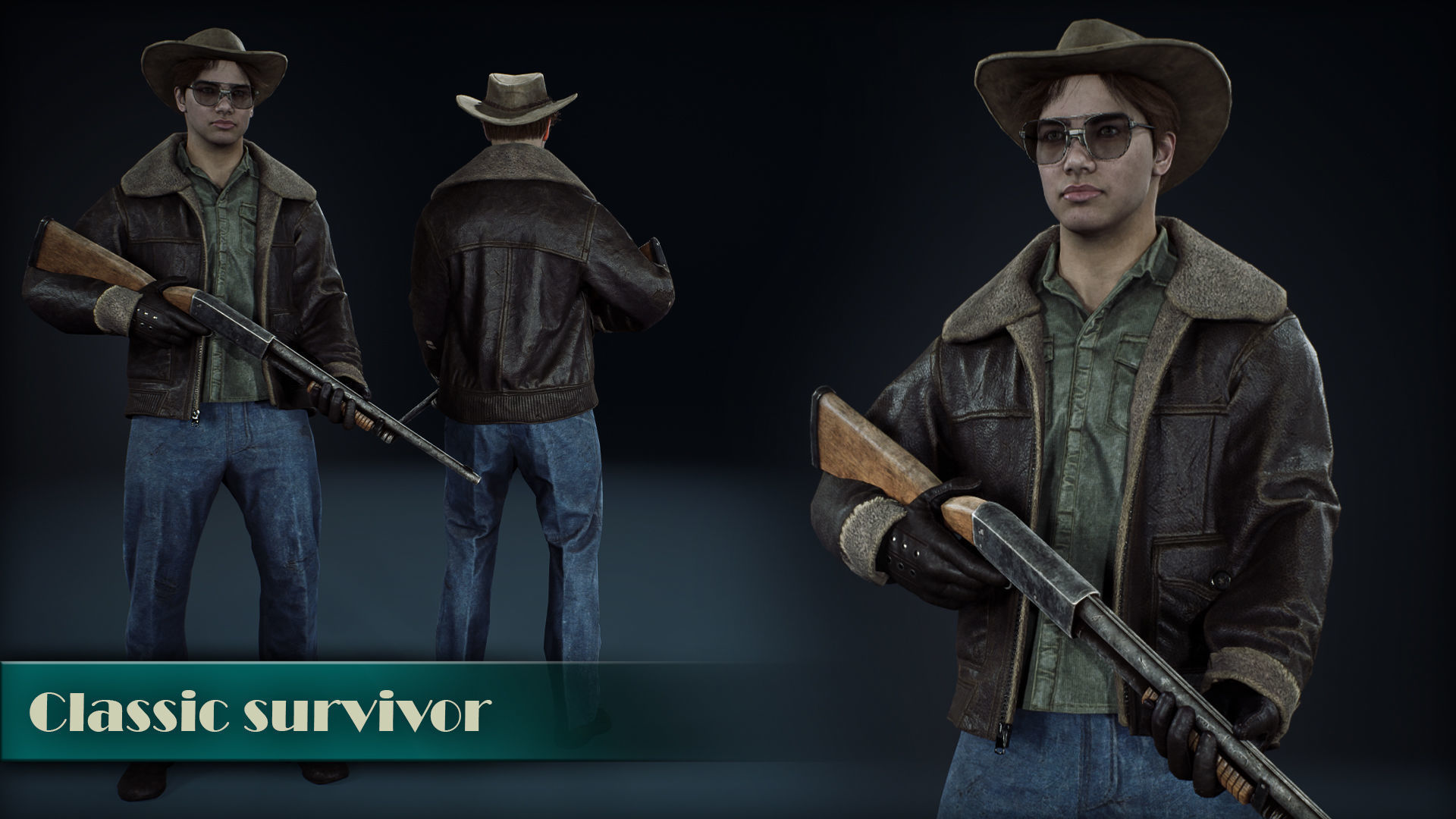 Male survivor pack Low-poly 3D model_28