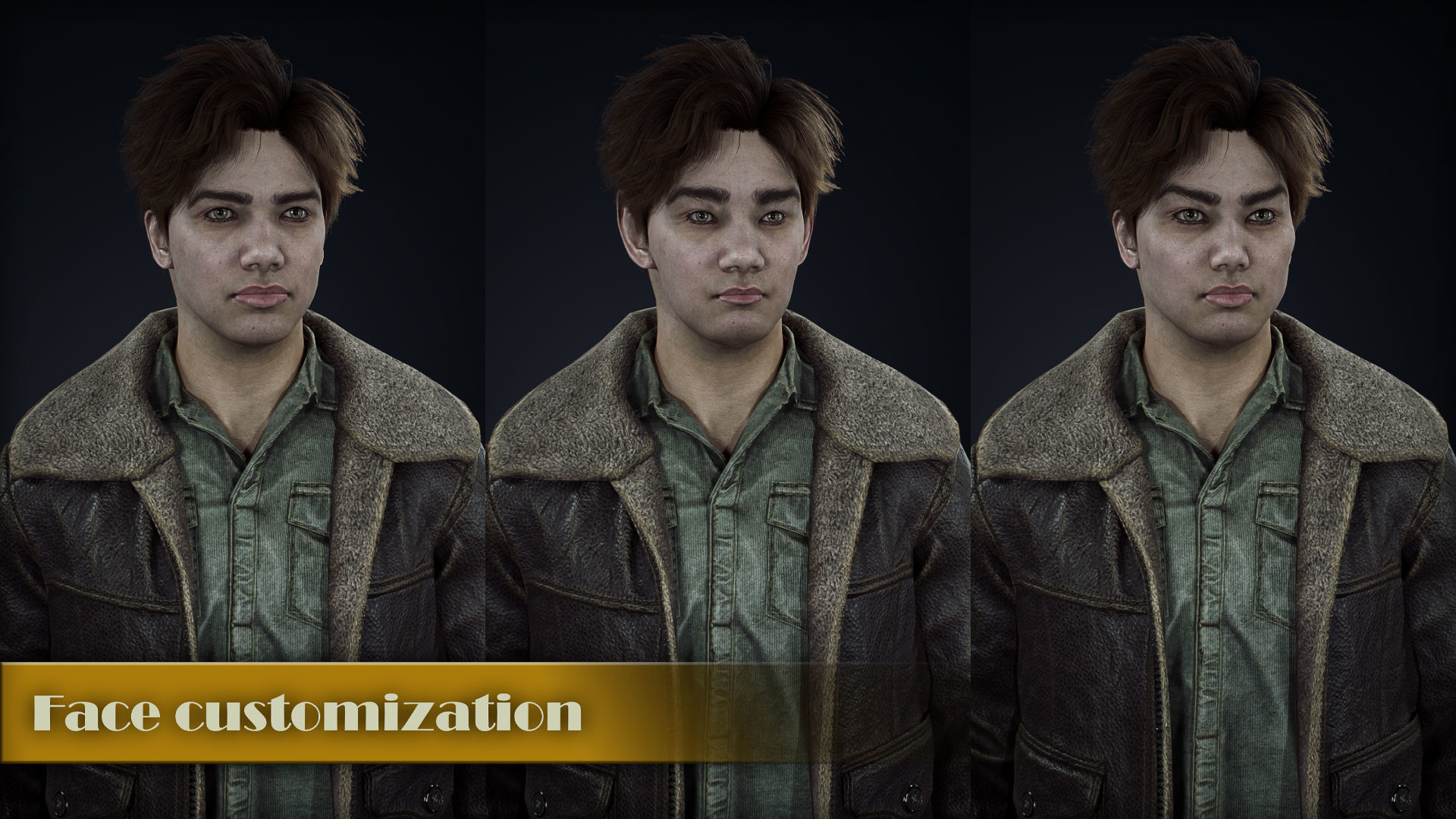 Male survivor pack Low-poly 3D model_30