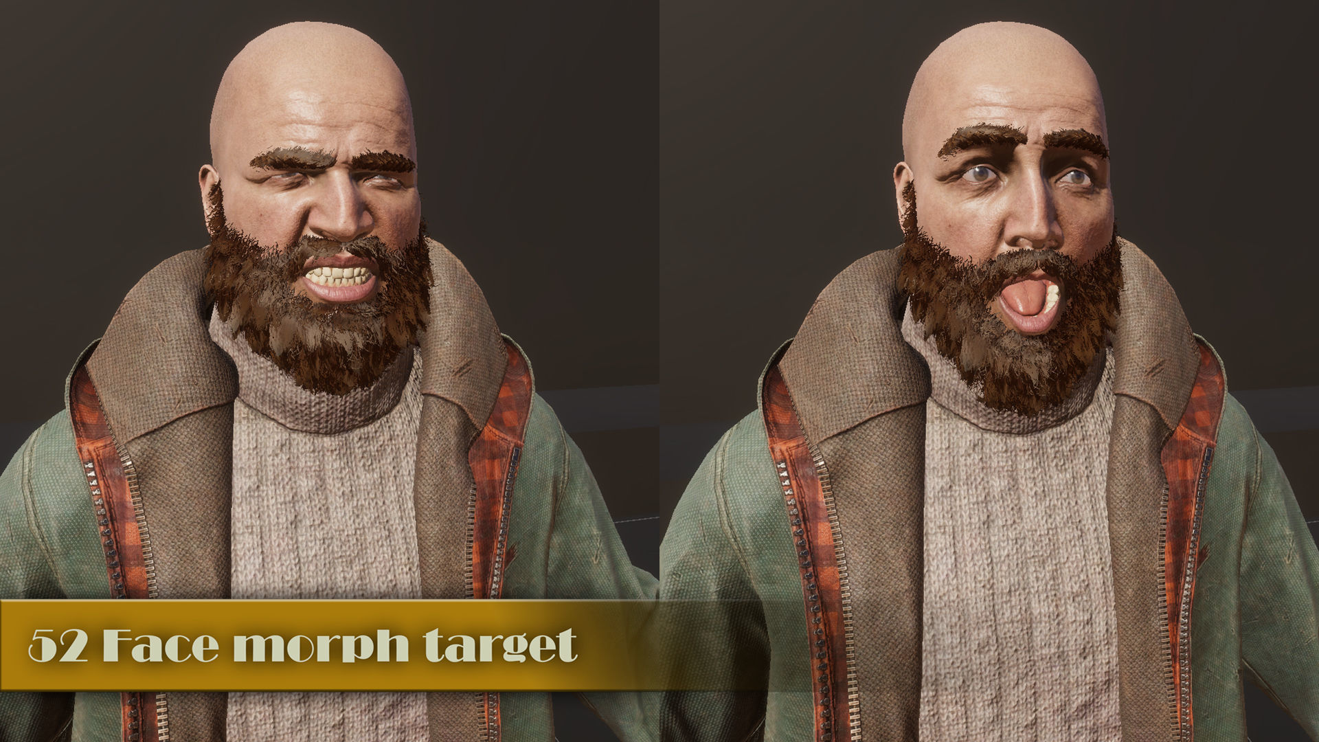 Male survivor pack Low-poly 3D model_47