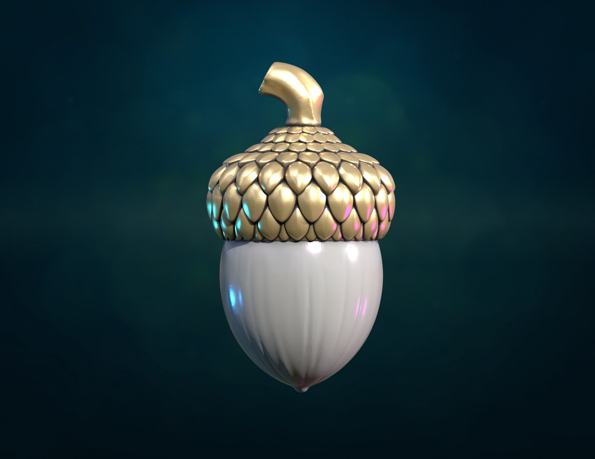 Acorn II 3D print model_7