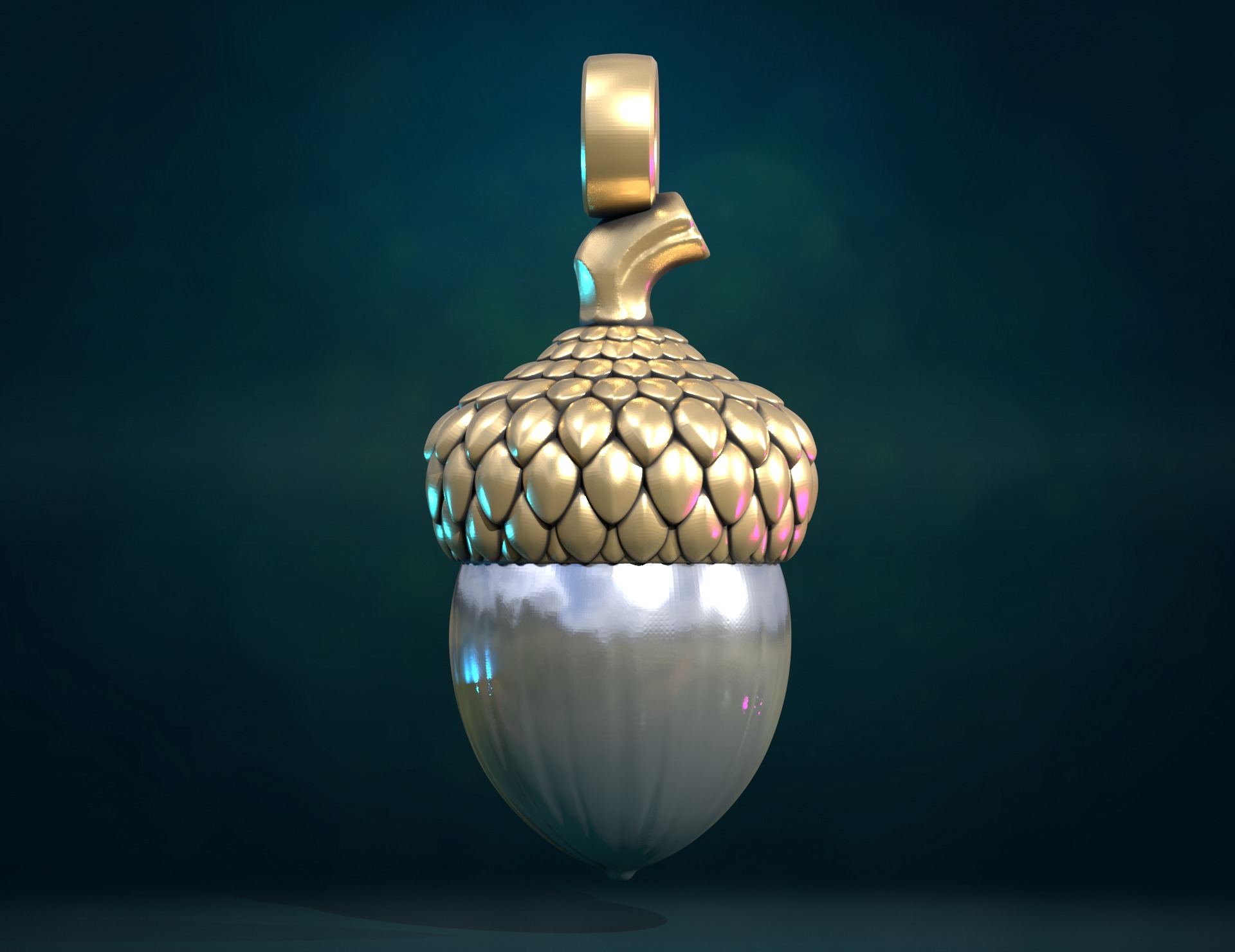 Acorn II 3D print model_1