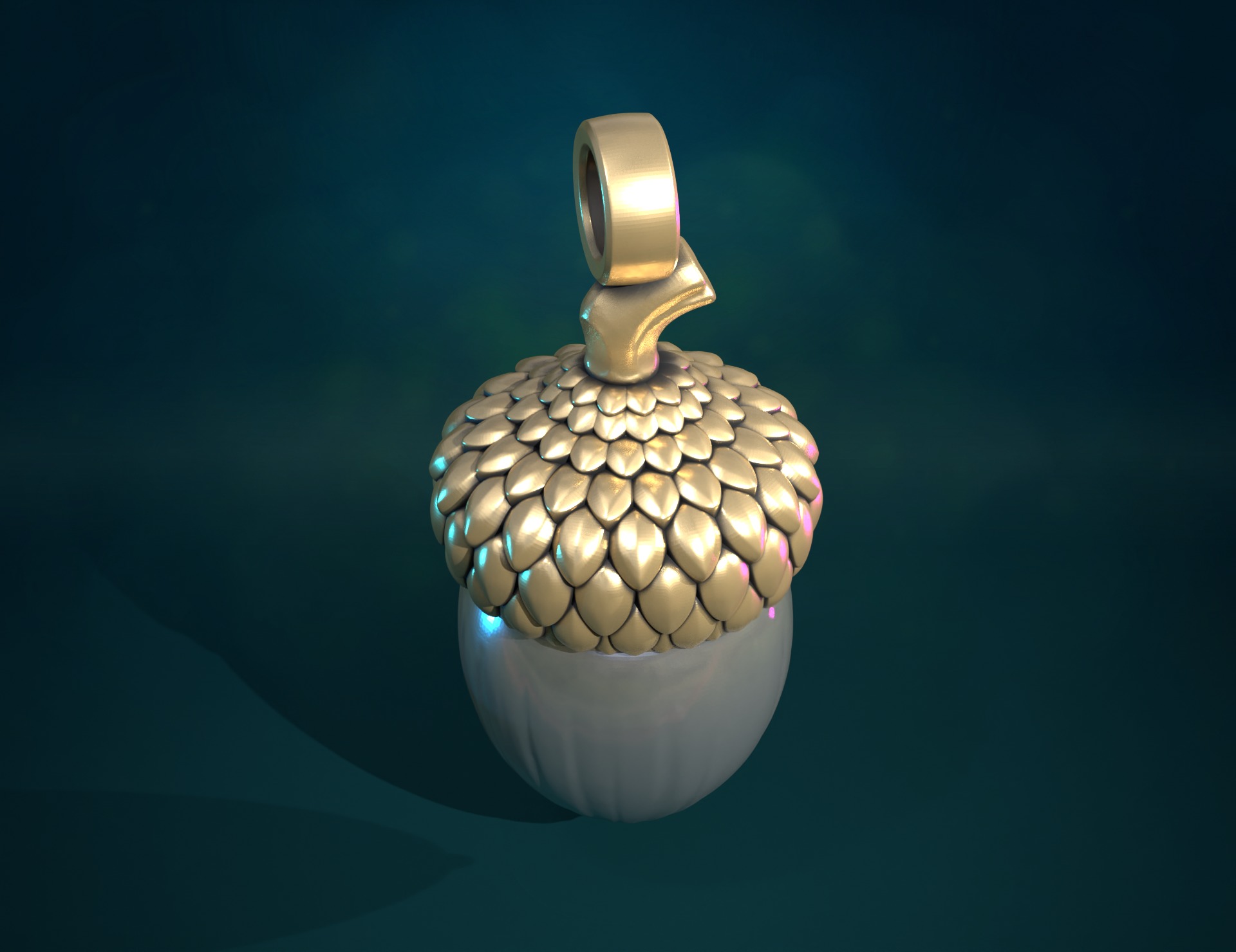 Acorn II 3D print model_2