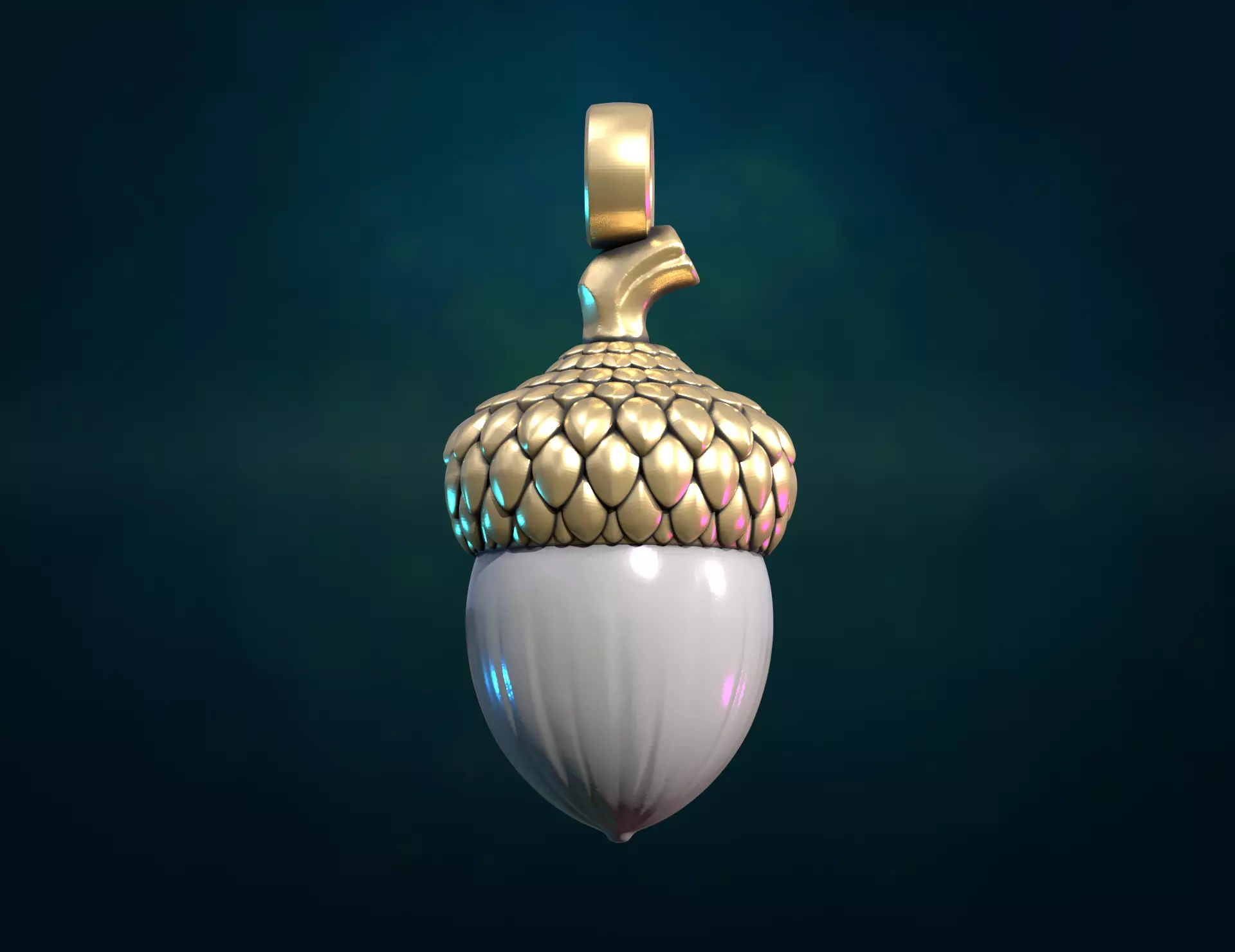 Acorn II 3D print model_0