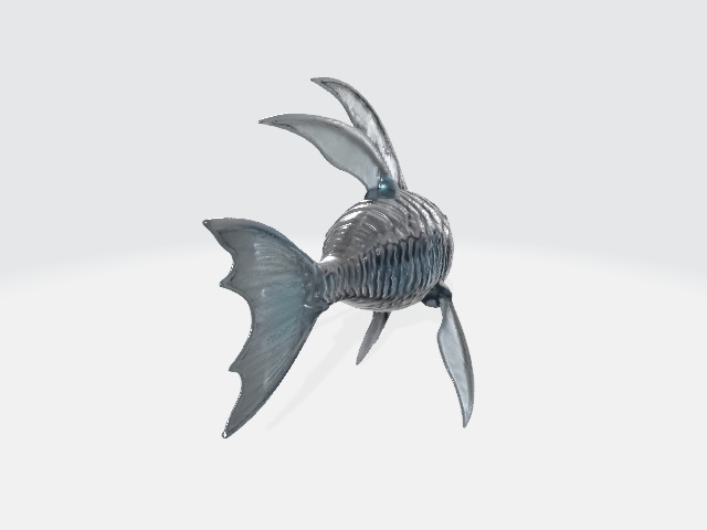 Robo fish 3D model_3
