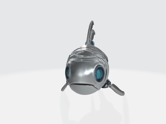 Robo fish 3D model_1