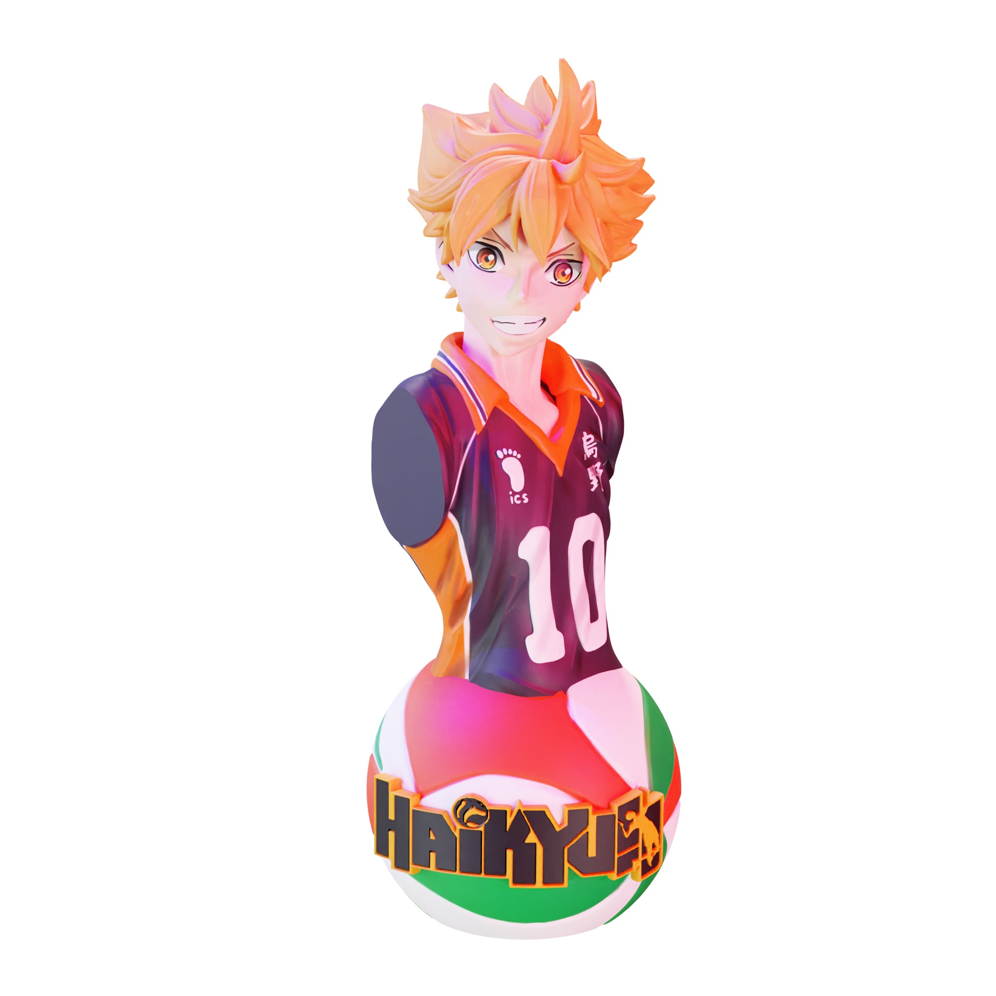 Hinata Shoyo - Haikyuu  3D print model_1