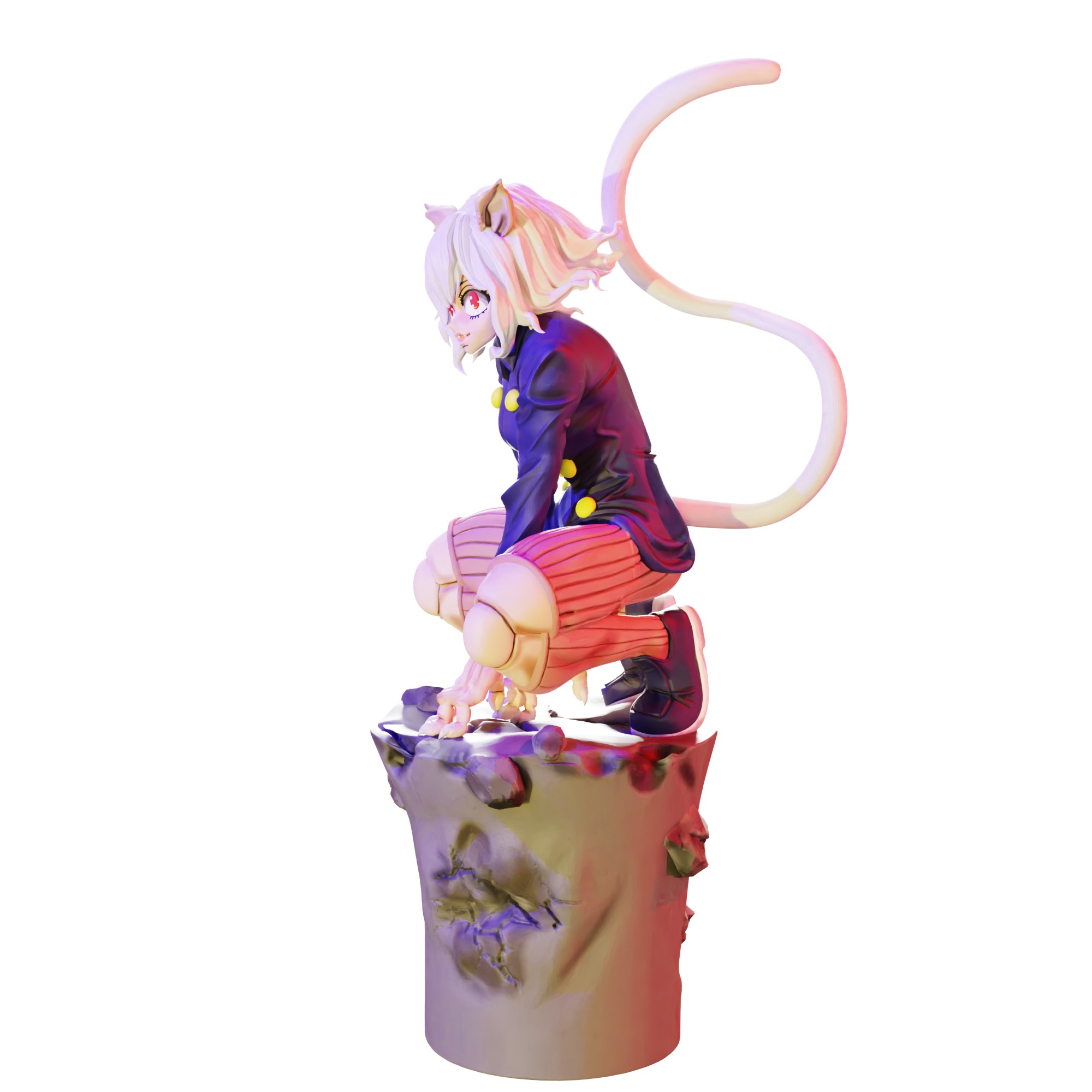 Pitou - Hunter X Hunter 3D print model_3