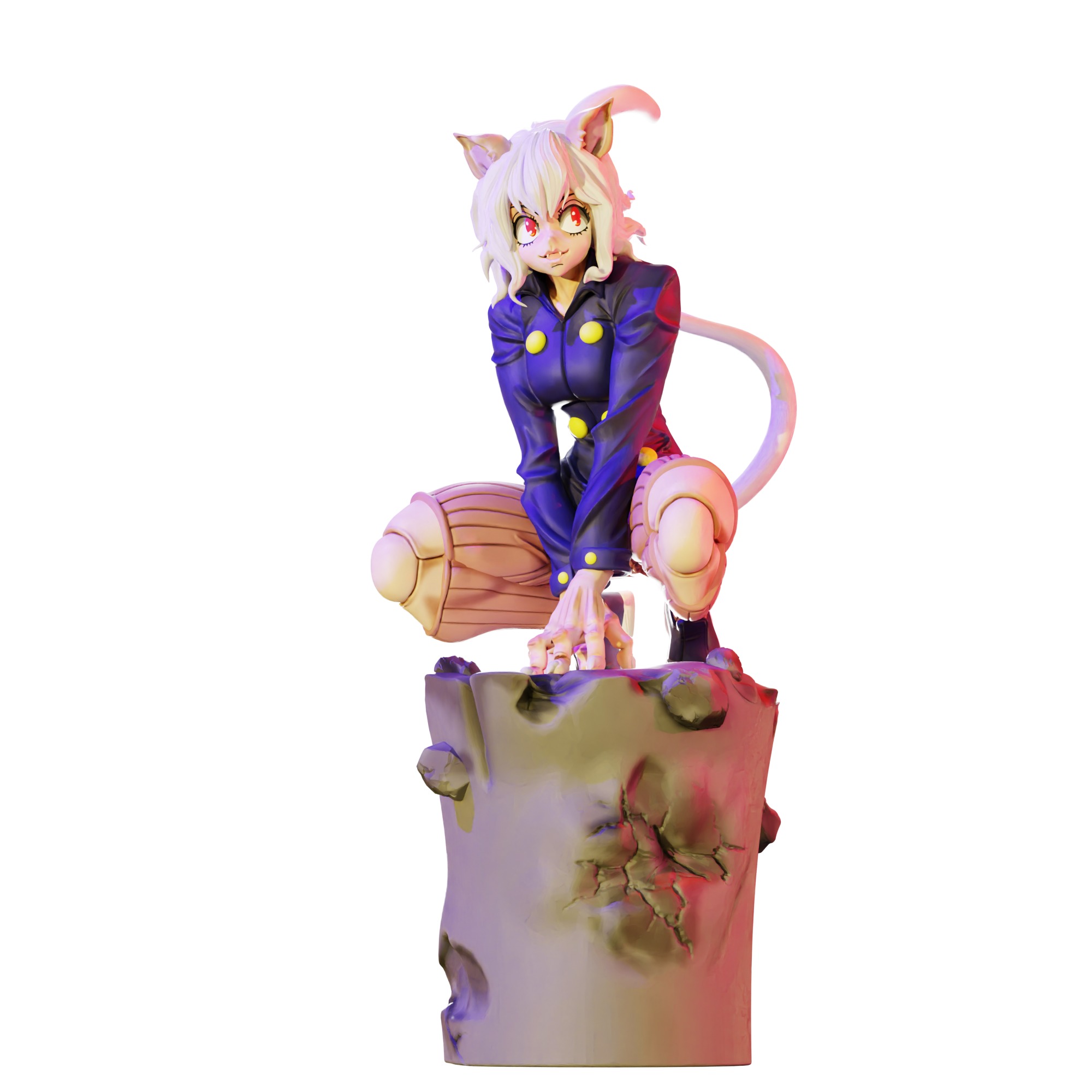 Pitou - Hunter X Hunter 3D print model_1