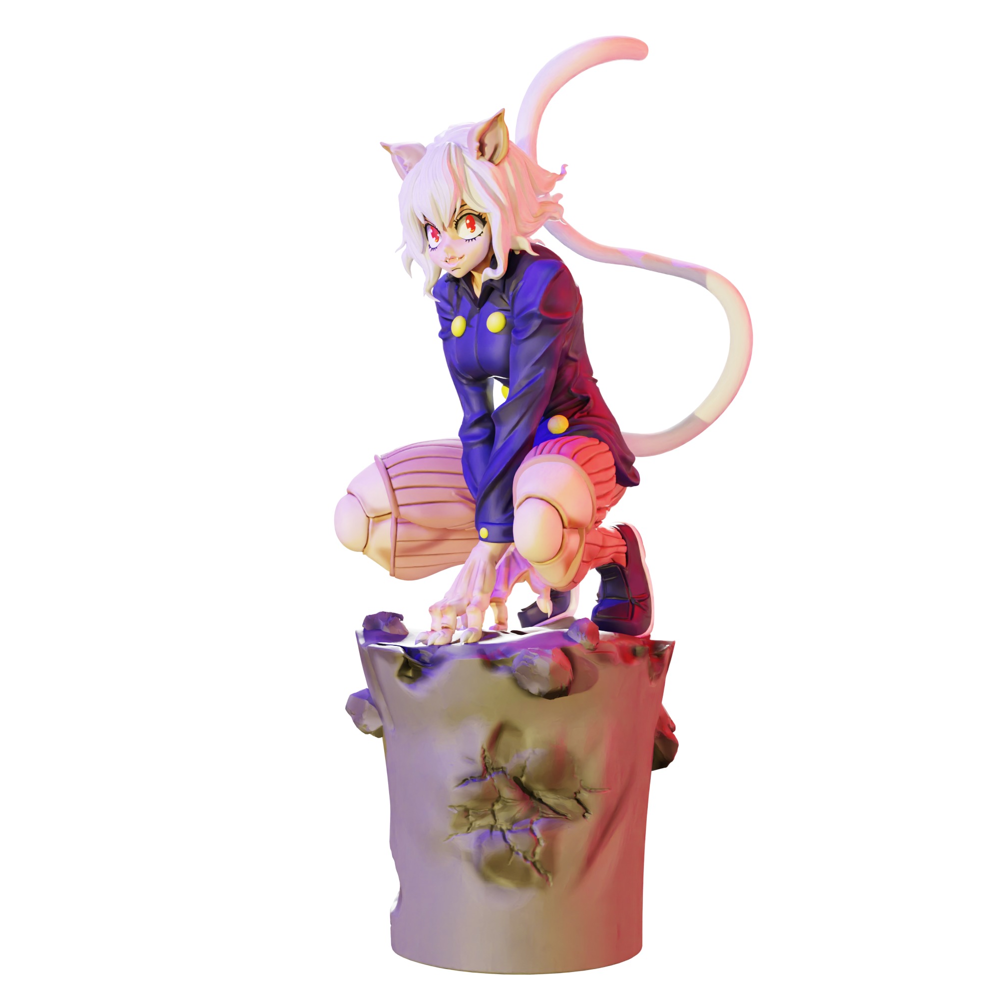 Pitou - Hunter X Hunter 3D print model_2