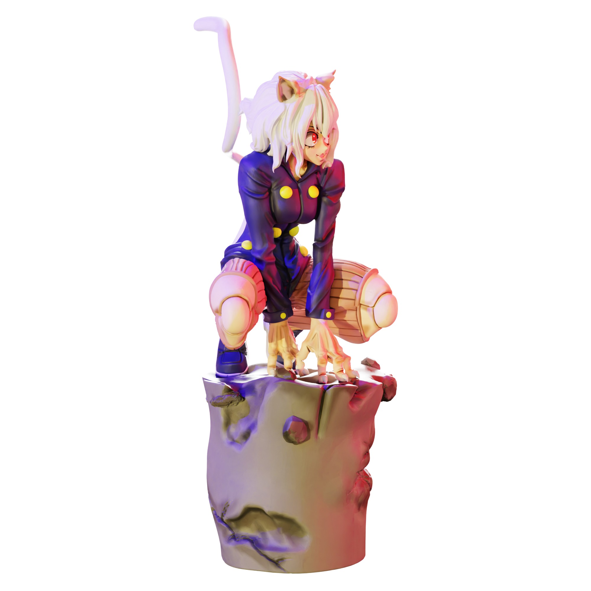 Pitou - Hunter X Hunter 3D print model_9