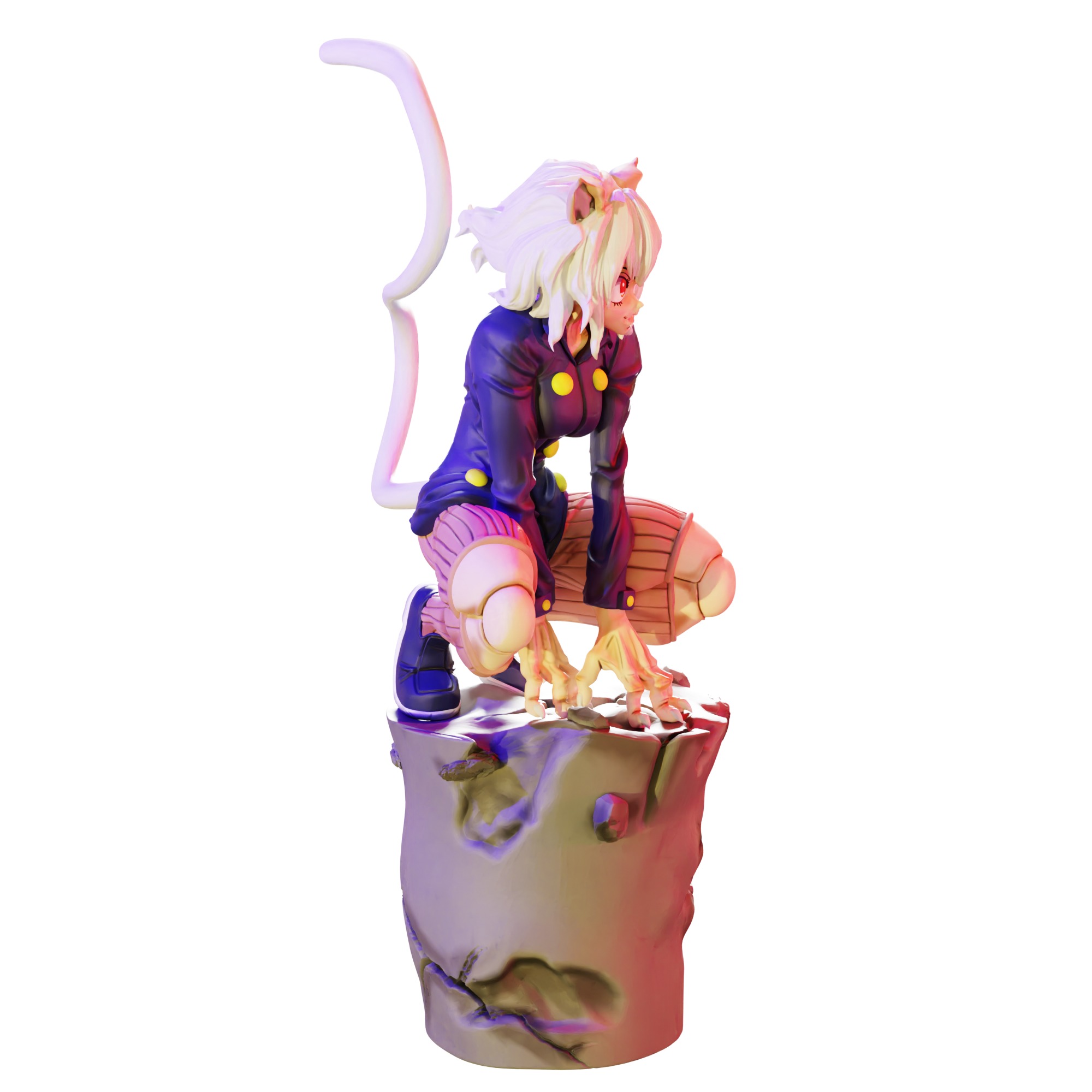 Pitou - Hunter X Hunter 3D print model_8