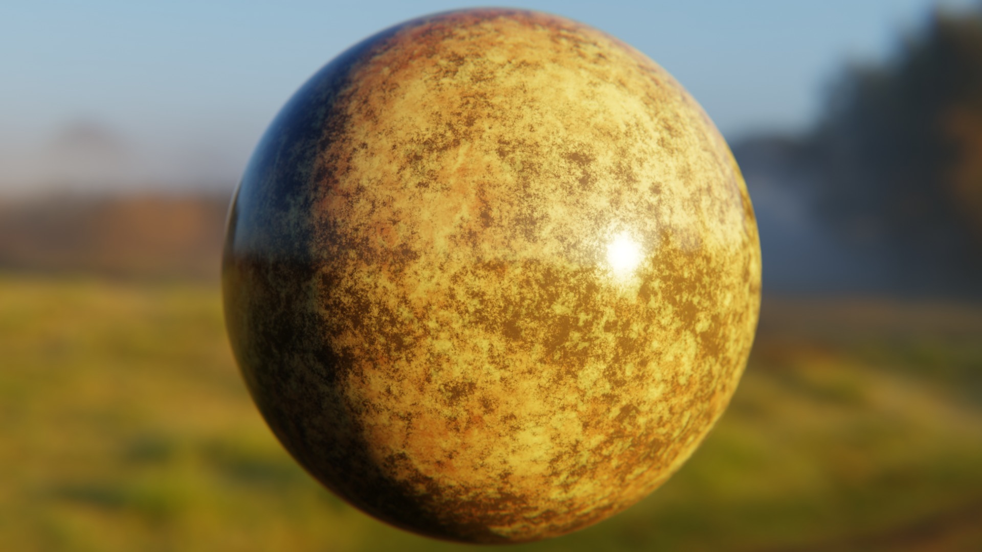 Photoreal Procedural Brown Granite Texture Texture_3