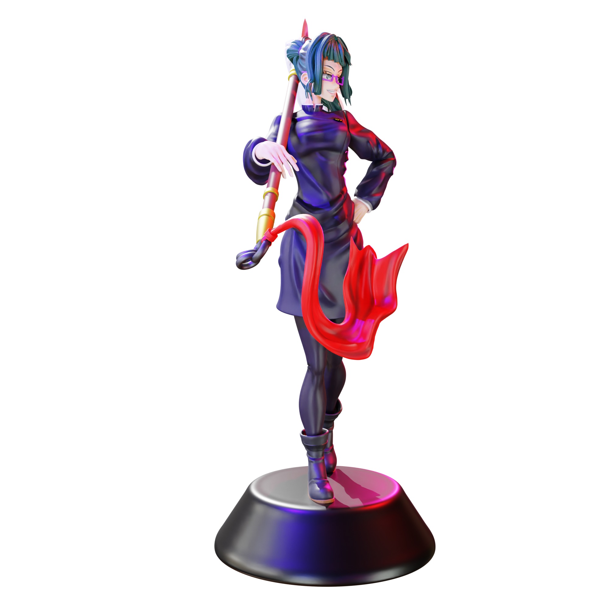 Maki Zenin - Jujutsu Kaisen 3D print model_11