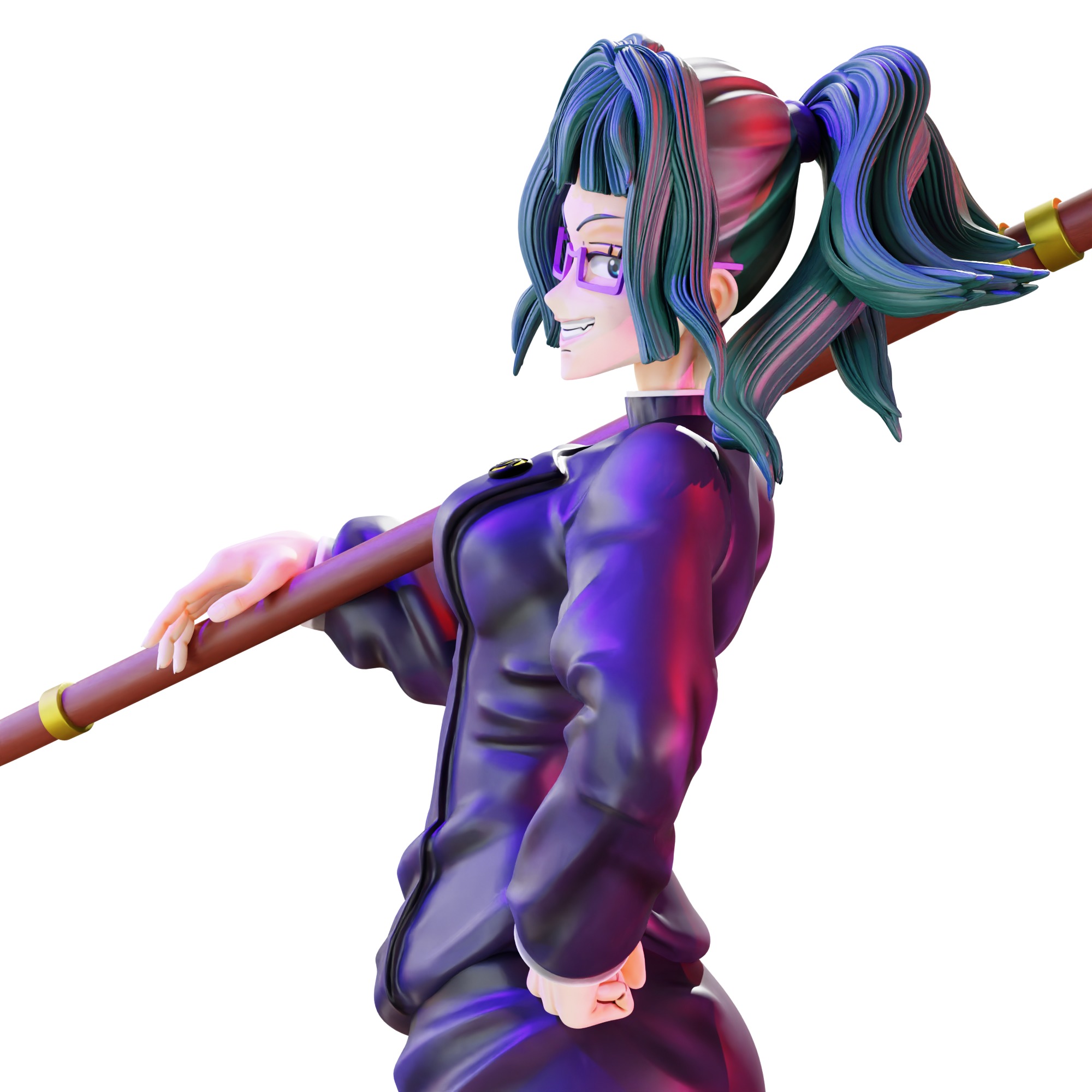 Maki Zenin - Jujutsu Kaisen 3D print model_5