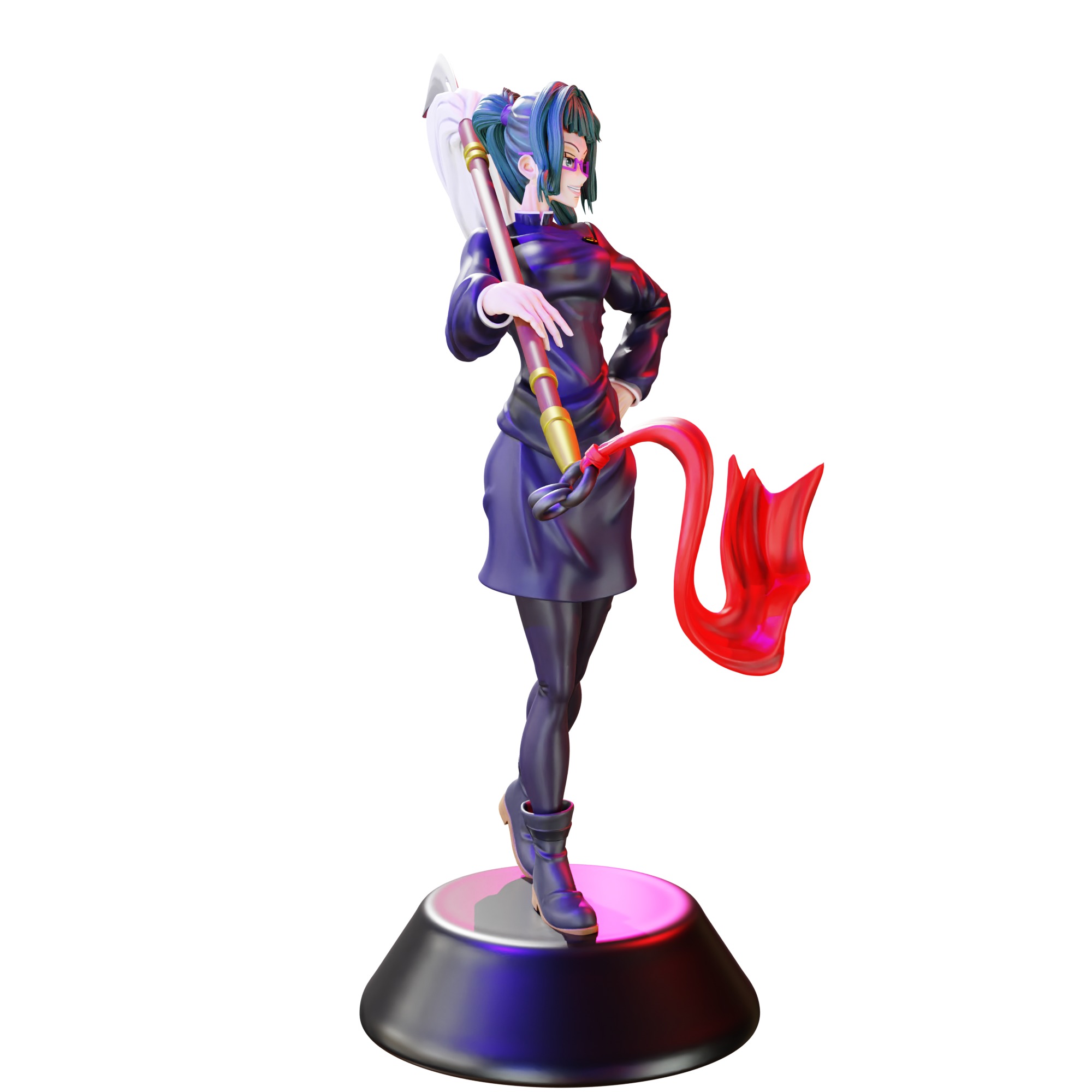 Maki Zenin - Jujutsu Kaisen 3D print model_10