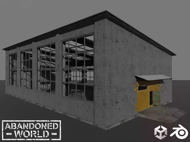 Big Industrial Warehouse