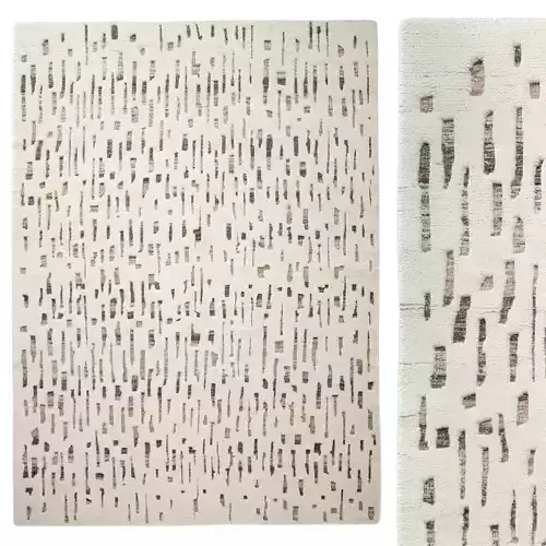 Bennett Ivory Forest Hand-Knotted Rug