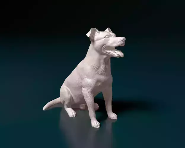 Dog mixed breed 3D print model