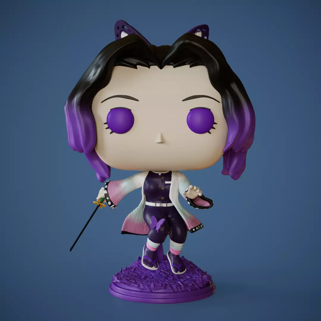Shinobu Kocho - Kimetsu no Yaiba 3D print model