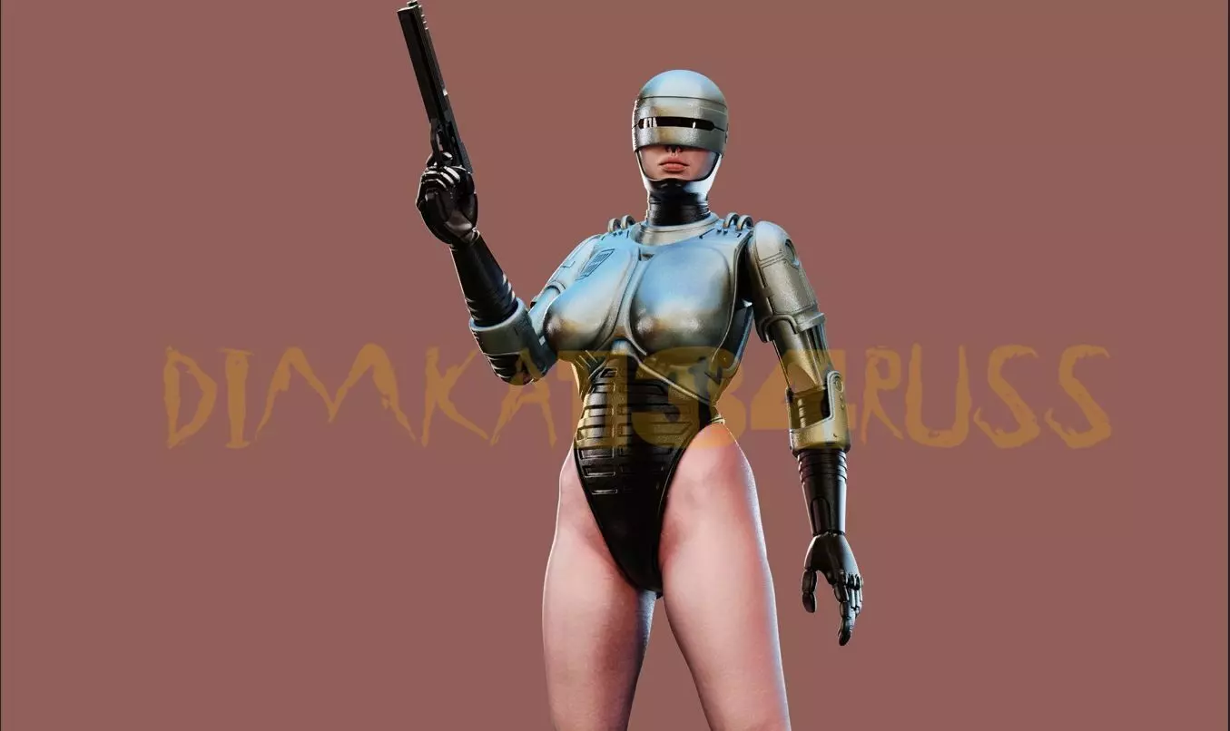 robocop 3D print model_0