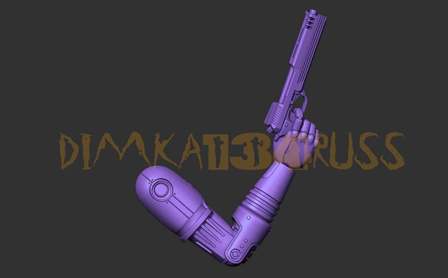 robocop 3D print model_7