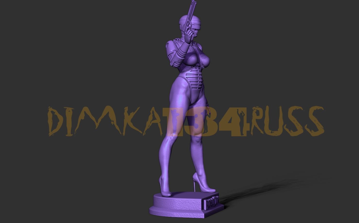 robocop 3D print model_19