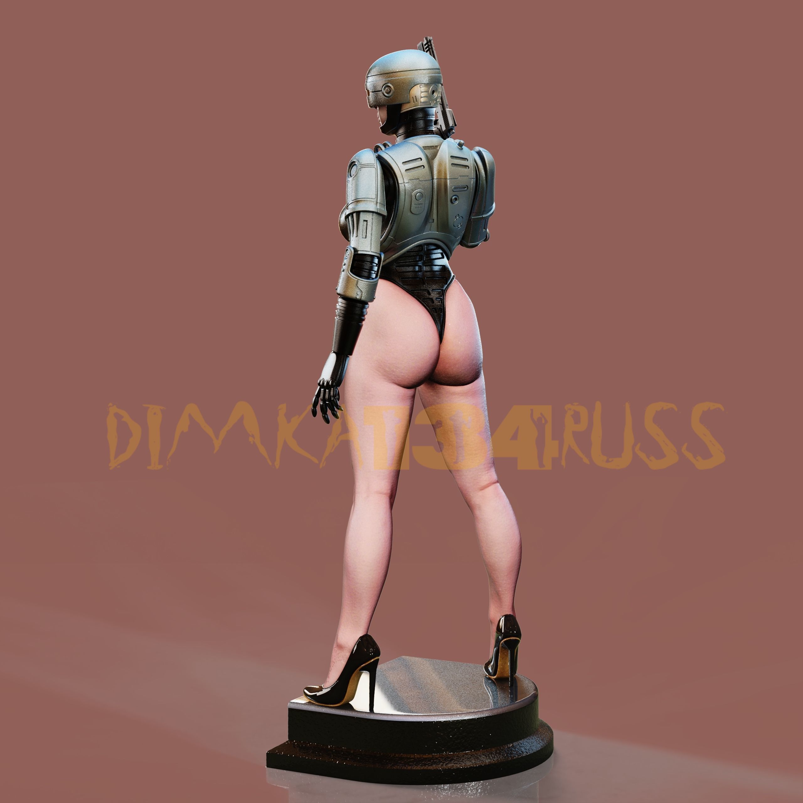 robocop 3D print model_2