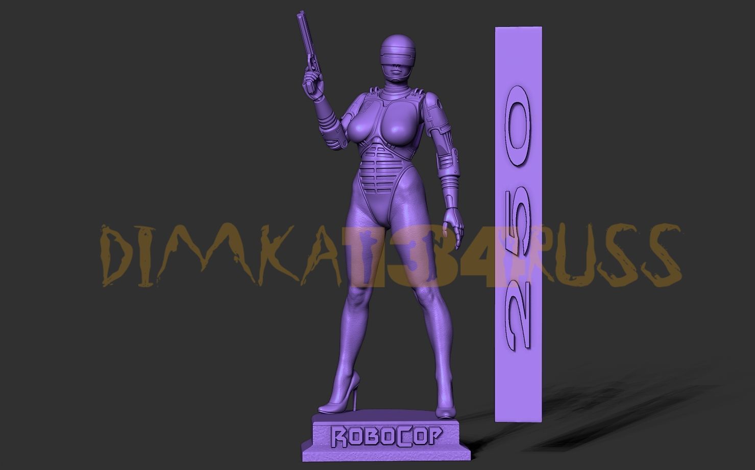 robocop 3D print model_4