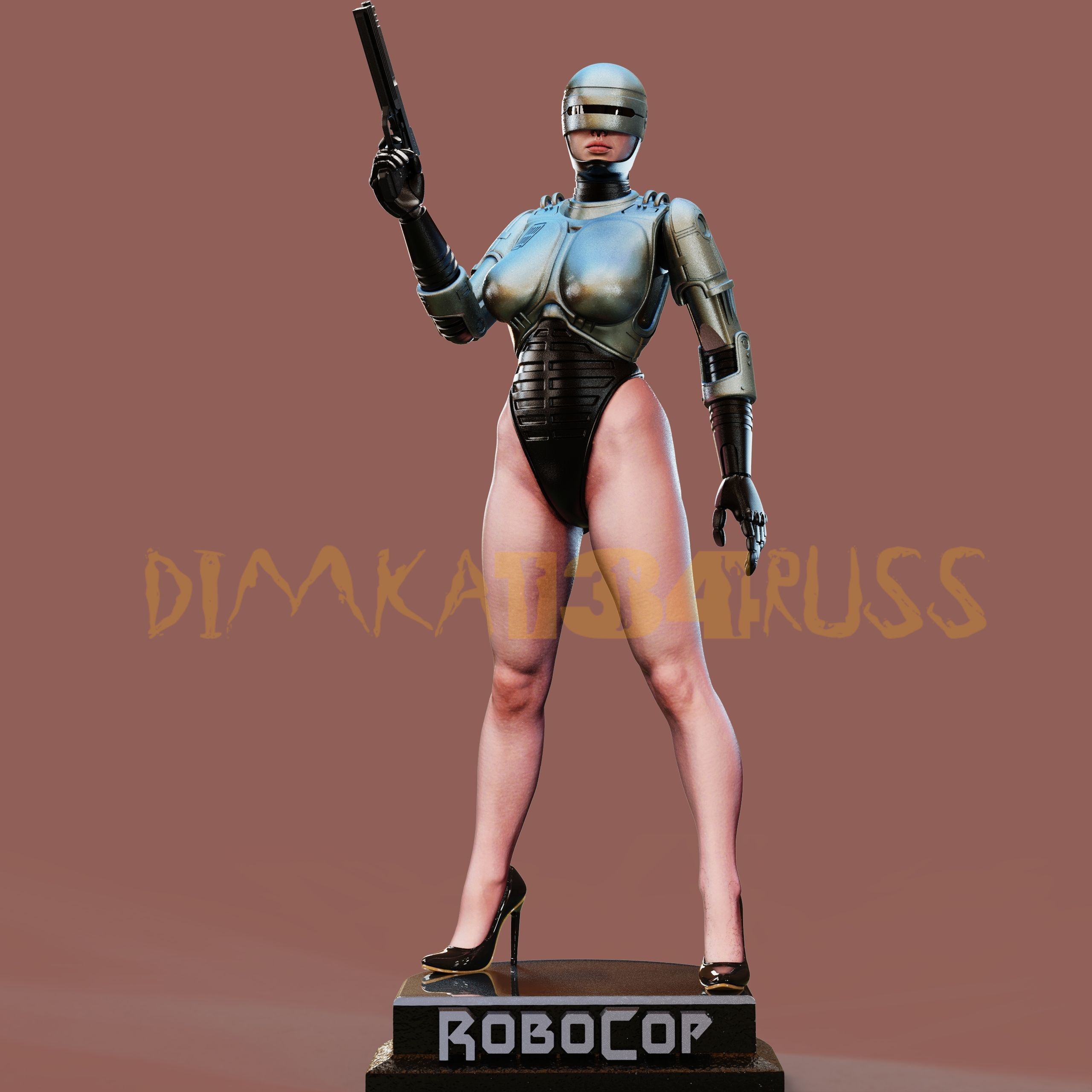 robocop 3D print model_1