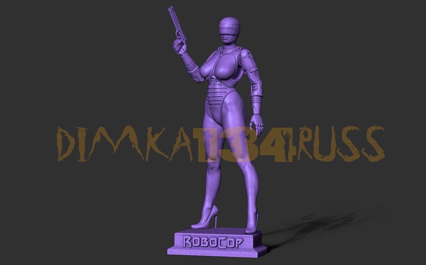 robocop 3D print model_16